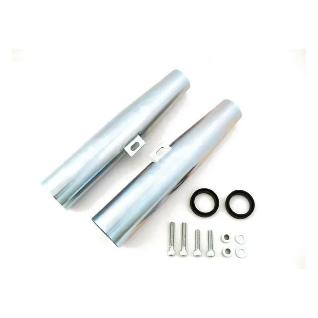 Heißes Angebot Gabel Cover, Fork Shrouds, Verzinkt, für Harley Davidson XL 88-03 mit 39mm Gabel
