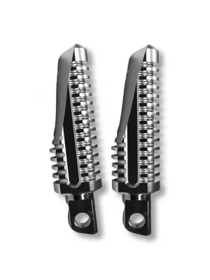 Jetzt Kaufen Burly Havoc Fußrasten, Silber, einstellbarer Winkel, f. Harley-Davidson