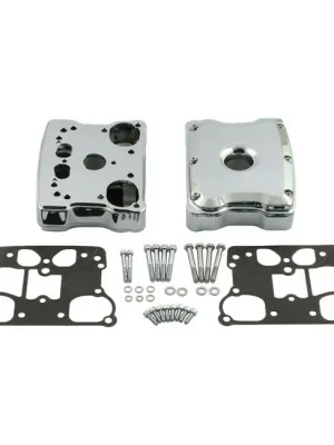 1 Paar Rockerboxen Custom Style Chrom f. Harley-Davidson Twin Cam 99-17 Must-Have