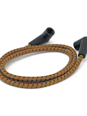 Vintage Zündkabel Orange - Schwarz für Harley - Davidson mit Kontakzündung Echt