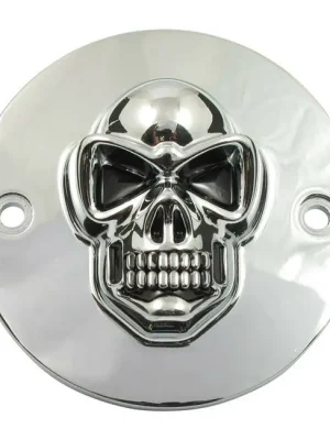 3D Skull Zündungsdeckel Point Cover , f. Harley - Davidson Big Twin 70 - 99 Jetzt Bestellen