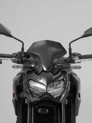 Neuheit SW-Motech Hebelschützer mit Windabweiser Schwarz. Kawasaki Modelle, Yamaha MT-09 (23-).