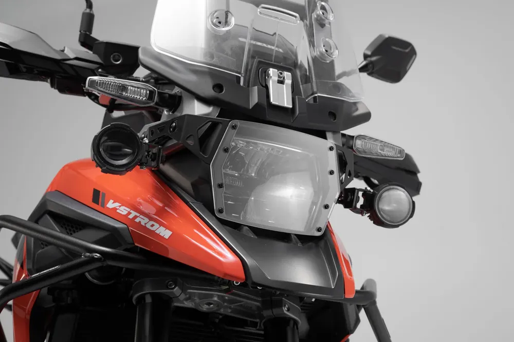 Ausverkauf SW-Motech EVO Nebelscheinwerfer-Kit Schwarz. Suzuki V-Strom 1050 (19-).