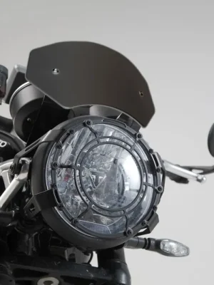 Bestpreis SW-Motech Windschild Schwarz. Triumph Speed Twin 1200 (18-24).