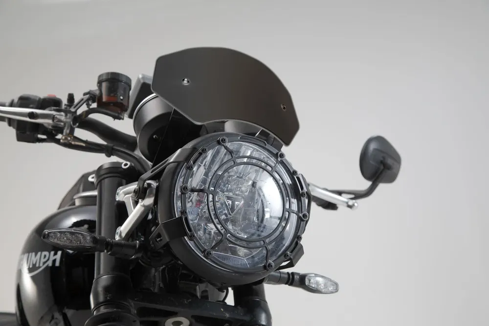 Bestpreis SW-Motech Windschild Schwarz. Triumph Speed Twin 1200 (18-24).