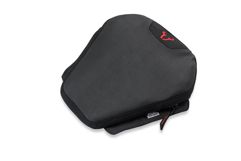 SW-Motech TRAVELLER RIDER Komfortkissen Schwarz. 30,5 x 30 cm. M. Polyurethan-Luftpolster. Neue Kollektion