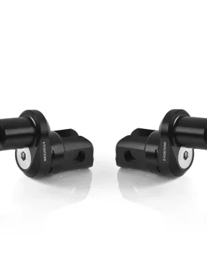 Rizoma Fußrastenmontage - KIT Fahrer (Ø 18 mm) Exzentrisch Verstellbar ABE PAAR Schwarz eloxiert Angebot