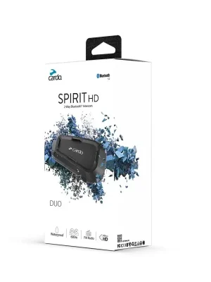 Cardo Spirit HD Packtalk Duobox 2 Geräte Garantierte Lieferung