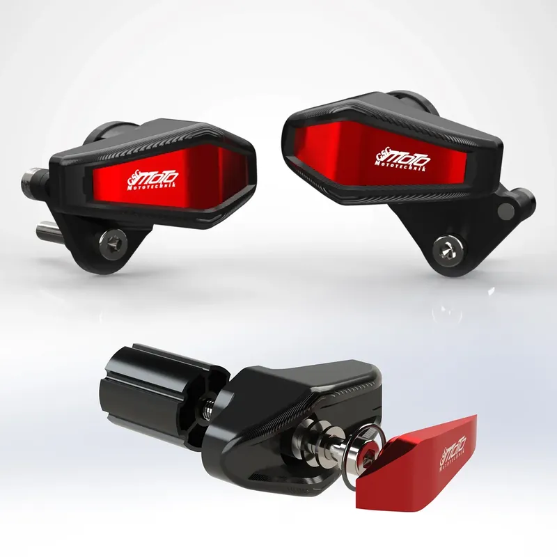 Neue Kollektion GSG Sturzpad-Satz STREET PAAR 8-Farben passend für Honda CB 1000 R/+/Neo Sports Cafe/Black (2021-2023)