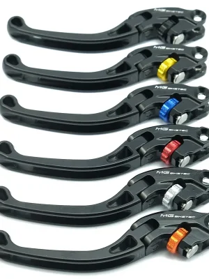 Direktkauf MG Biketec ClubSport Kupplungshebel Einzeln kurz klappbar mit ABE - D - A - CH passend für Aprilia Dorsoduro 900 - Modelle (2017-2020)