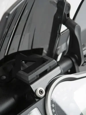Jetzt Bestellen SW-Motech Navi-Halter im Cockpit Schwarz. KTM 1290 Super Adventure (14-).