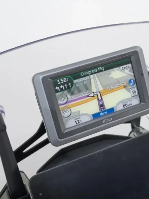 SW-Motech Navi-Halter im Cockpit Schwarz. CFMoto 800MT (21-). Neu