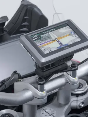 Jetzt Bestellen SW-Motech Navi-Halter am Lenker Schwarz. Ducati Multistrada V4 (20-), V2 (24-).