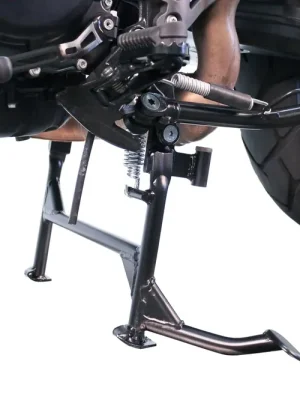 Neue Ware SW-Motech Hauptständer Schwarz. BMW F650/700GS mit BMW Tieferlegung.