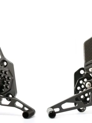 Gilles Fußrastenanlage AS31GT verstellbar ABE passend für Suzuki GSX1300R Hayabusa - Modelle (2008-2020) Garantierte Lieferung