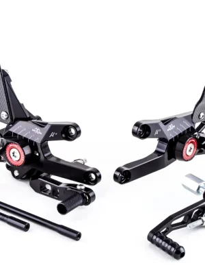 Gilles Fußrastenanlage MUE2 verstellbar ABE passend für Honda CBR 1000 RR (SC77) - Modelle (2017-2019) Knallerangebot