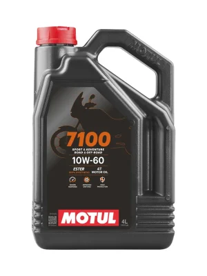 Motul 7100 Motoröl 4-Takt 10W-60 100% synthetik 4L Kanister Markenware