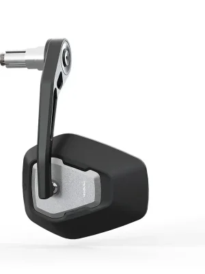 HIGHSIDER Esagano-RS EVO Lenkerendenspiegel schwarz-silber E-geprüft Heißes Angebot
