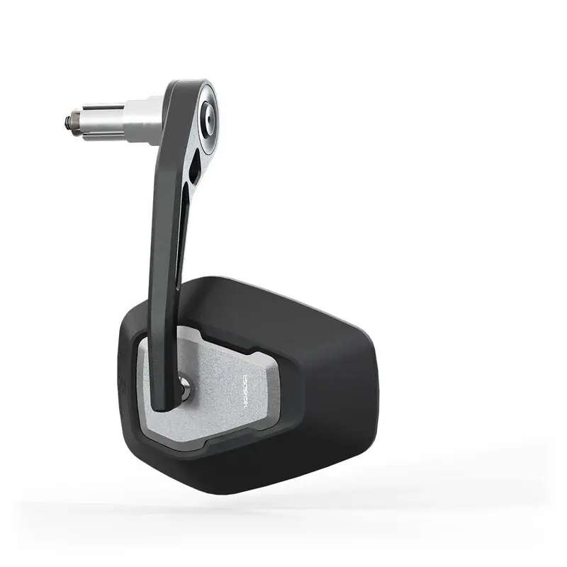 HIGHSIDER Esagano-RS EVO Lenkerendenspiegel schwarz-silber E-geprüft Heißes Angebot