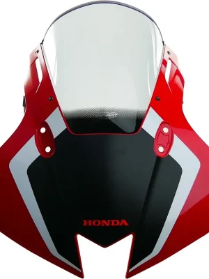 MRA Verkleidungsscheibe Racingscheibe Rot rauchgrau NUR RENNSTRECKE passend für Honda CBR 600 RR - Modelle (2024) Schneller Versand