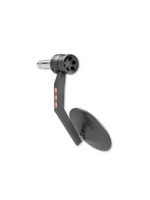 Sichere Zahlung HIGHSIDER Montana Rim Lenkerendenspiegel mit LED Blinker schwarz E-geprüft