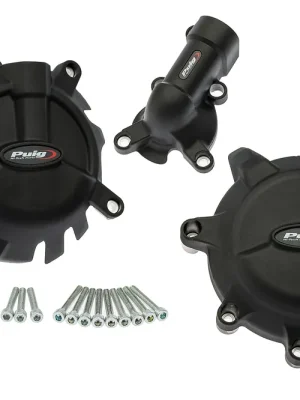 Neuheit PUIG Motordeckelschoner 3-teilig schwarz passend für KTM 990 Duke - Modelle (2024-2026)