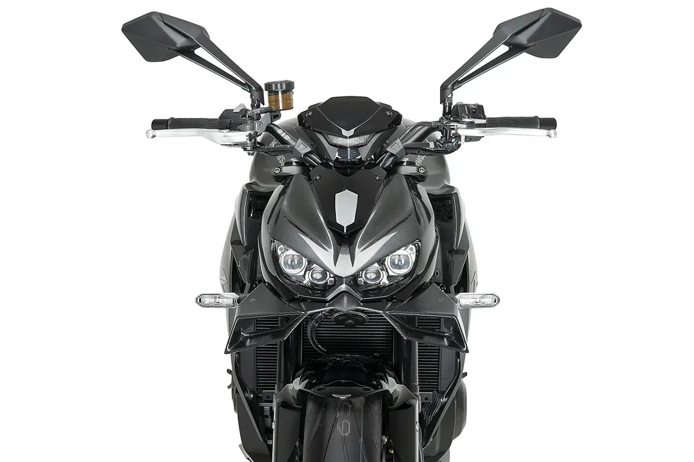 PUIG Downforce Naked Front Spoiler ABE carbon-look passend für Kawasaki Z1000 - Modelle (2014-2016) Schnäppchen
