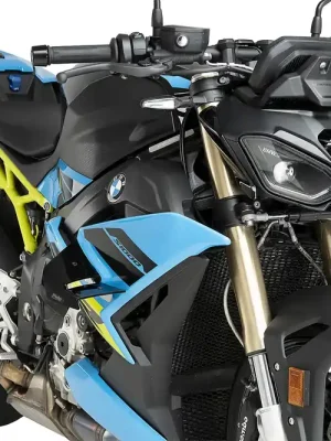PUIG D12 Spoiler mit ABE schwarz passend für BMW S 1000 R - Modelle (2025-2026) Versand Am Gleichen Tag