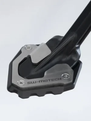 Preisreduziert SW-Motech Seitenständerfuß-Verbreiterung Schwarz/Silbern. CRF1000L (15-)/Adv Sports (18-).
