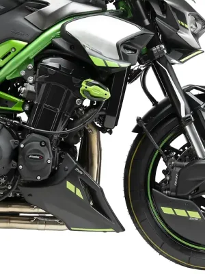 PUIG Motordeckelschoner 3-teilig schwarz passend für Kawasaki Z900 / SE - Modelle (2025-2026) Schneller Versand