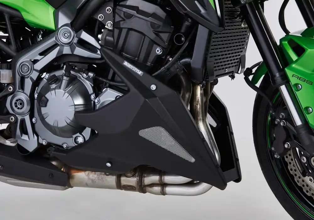 Bodystyle Bugspoiler Raceline schwarz-matt mit ABE passend für Kawasaki Z900/SE (ZR900S/ZR900V) - Modelle (2025) Super-Preis