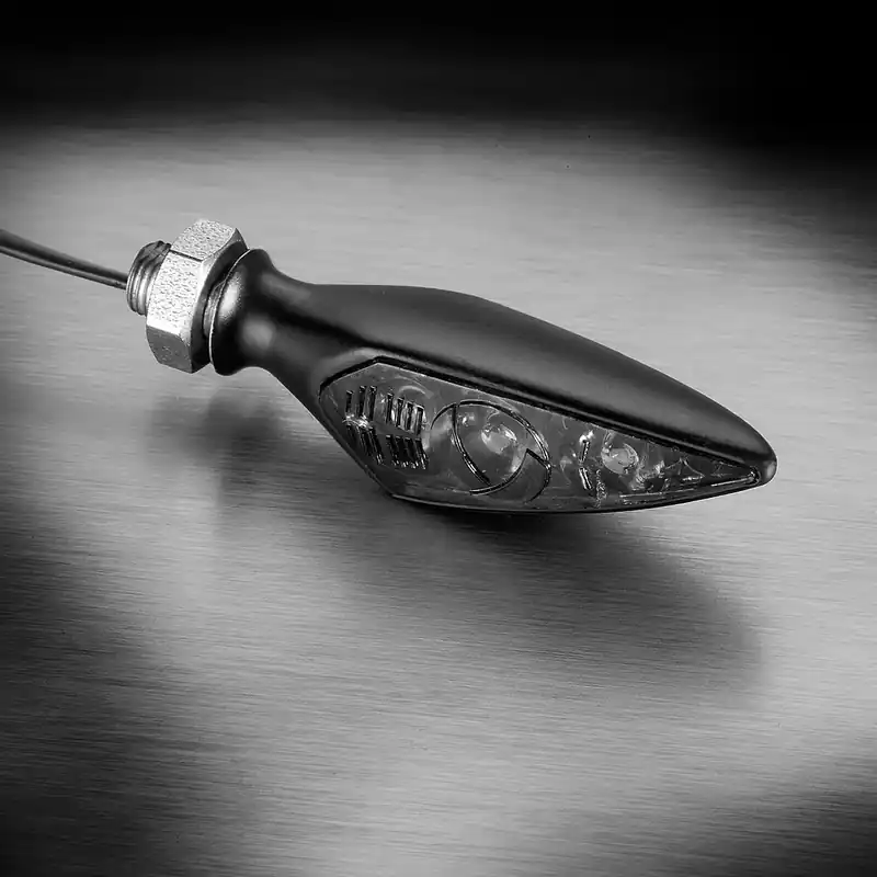 Kellermann Rhombus S DF Dark 3 in 1 - LED Blinker mit ECE schwarz getönt hinten links Preisreduziert