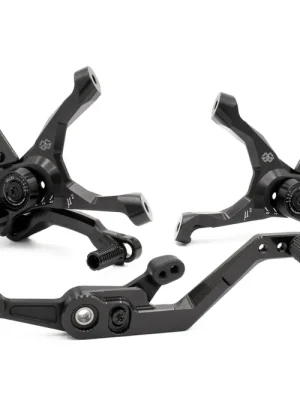 Preisknaller Gilles Fußrastenanlage MUE2 verstellbar ABE passend für BMW M 1000 RR & S 1000 RR - Modelle (2019-)