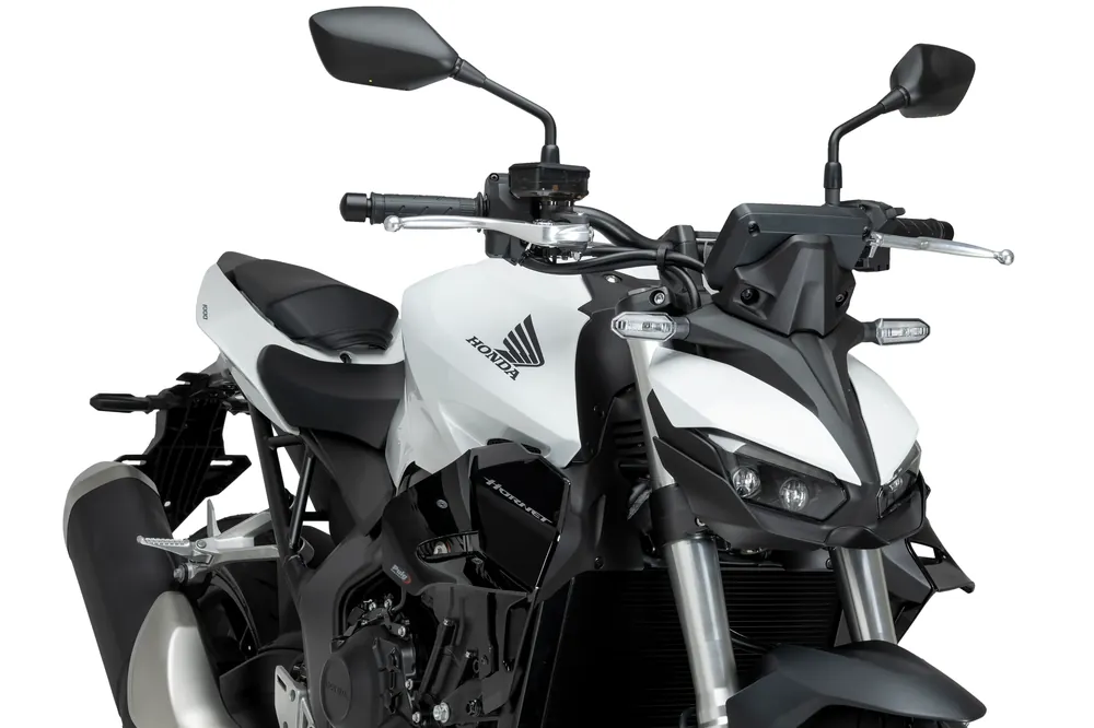 PUIG D12 Spoiler mit ABE schwarz passend für CB 1000 Hornet / SP - Modelle (2025) Mega-Angebot