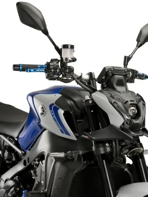 PUIG Downforce Naked Front Spoiler mit ABE matt-schwarz passend für Yamaha MT-09 / SP - Modelle (2021-2023) Sale