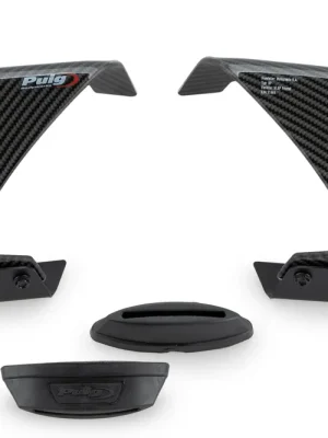 Neue Kollektion PUIG Race Side Spoiler mit ABE carbon-look passend für BMW S 1000 RR - Modelle (2023-2024)