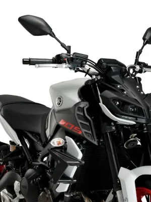 PUIG Downforce Naked Side Spoiler mit ABE schwarz passend für Yamaha MT-09 / SP - Modelle (2017-2020) Sonderaktion