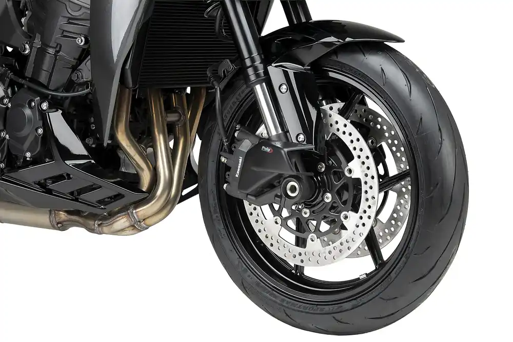 Preis Gesenkt PUIG Brake Cooler - Luftkanal ABE matt-schwarz passend für Kawasaki Z1100 / SE - Modelle (2026)