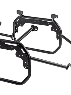 Bestpreis Yakk EXP Seitenkoffer / Satteltaschenhalter schwarz passend für Yamaha Tenere 700 - Modelle (2019-2024)