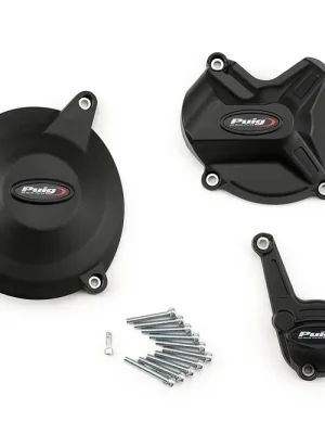 Letzte Chance PUIG Motordeckelschoner 3-teilig schwarz passend für BMW S 1000 R - Modelle (2017-2020)