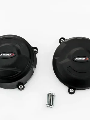 Highlight PUIG Motordeckelschoner 2-teilig schwarz passend für Ducati 1199 Panigale - Modelle (2012-2014)
