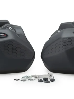 Neuheit PUIG Motordeckelschoner 2-teilig schwarz passend für BMW R 1300 GS Triple Black - Modelle (2023-2026)