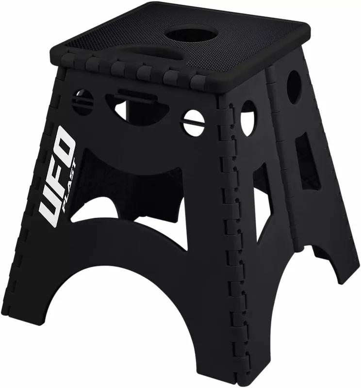 Cavalletto pieghevole per moto UFO - nero Saisonangebot
