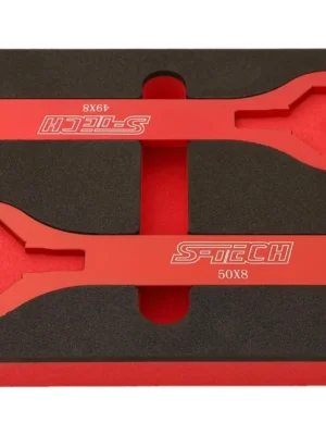 Schneller Versand Conjunto de chaves para tampas de garfos S-TECH, inclui inserção de espuma 300x200 mm