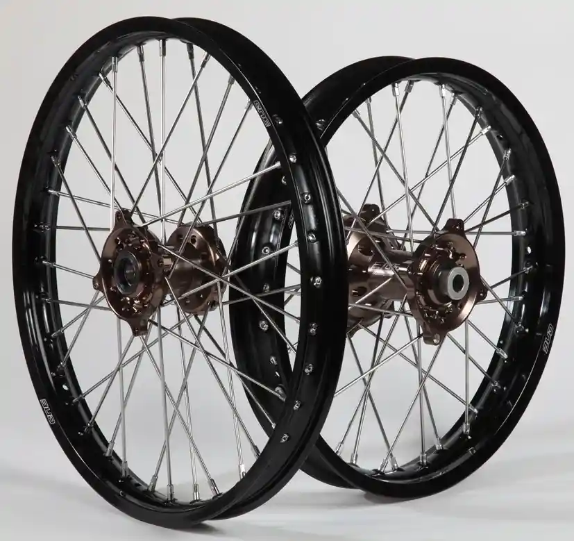 Letzte Chance Jeu complet de roues BUD SX, TC, MC 65