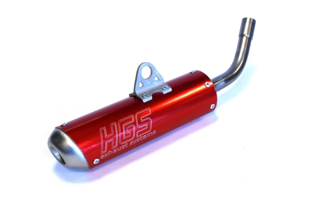 HGS Rear Muffler MC/SX/TC 65 Red (2016–) Garantierte Lieferung