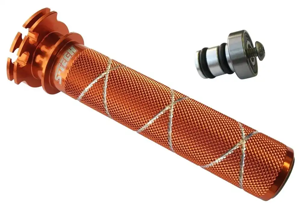 Manopola dell‘acceleratore S-TECH in alluminio per KTM/HVA, arancione Sofort Bestellen