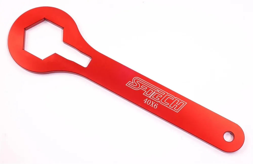 S-TECH fork cover wrench WP35 40 mm hexagonal Solange Der Vorrat Reicht