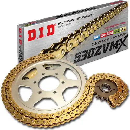 DID Kettensatz Stahl Suzuki GS 450 T (GS450) Bj.1983 Schneller Versand