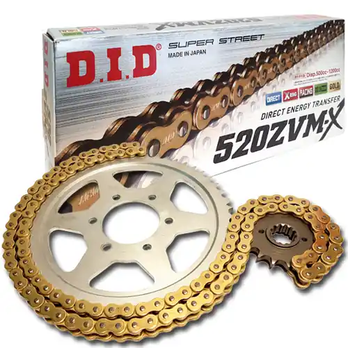 DID Kettensatz Stahl Husqvarna TC 250 2T Bj.2020 Neu